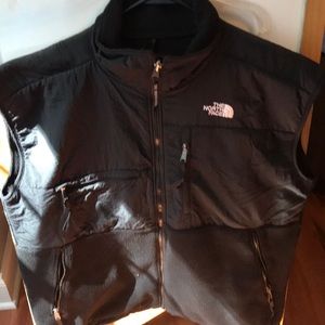 North face vest black